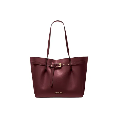 MICHAEL KORS Эмилия Коровья кожа Сумка на плечо Большая Женская Бургунди