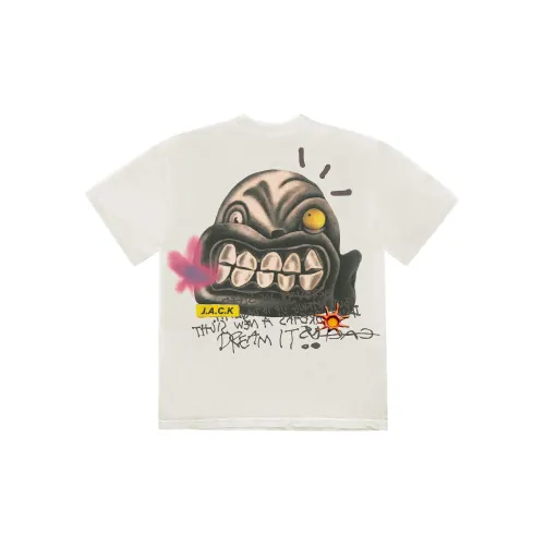 TRAVIS SCOTT Белая Унисекс Футболка