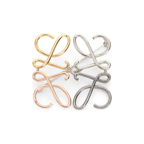 LOEWE Anagram Сплав Броши Многоцветный Унисекс