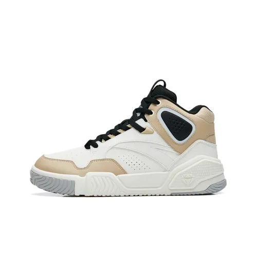 ANTA Flame High Top Скейтборд Кроссовки Мужские Белый Коричневый