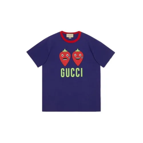 GUCCI Pablo Delcielo T Рубашка Унисекс Синий
