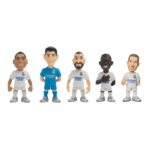 MINIX Коллекционные предметы Famous Player Figure Set Реал Мадрид Karim Benzema Casemiro Courtois Винисиус Carvajal