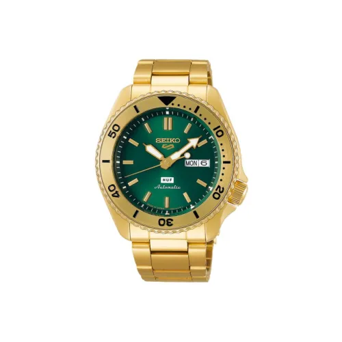 SEIKO Механический механизм Мужские часы 42,5мм*46мм*13,4мм Зеленый