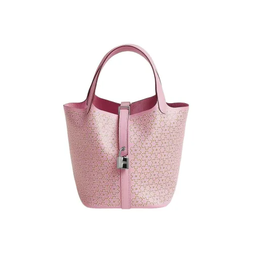 HERMES Picotin Lock Swift Телячья кожа Сумка-ведро Сумка Женская