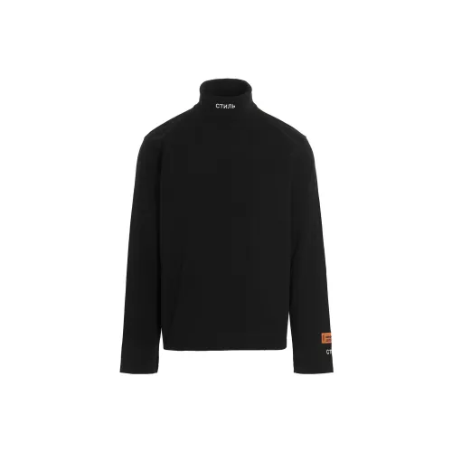 HERON PRESTON Черная Мужская Рубашка