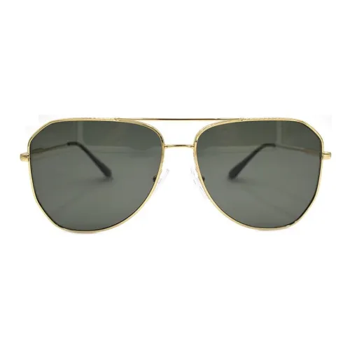 PRADA Aviator Солнцезащитные очки Мужские Золотые Поляризованные