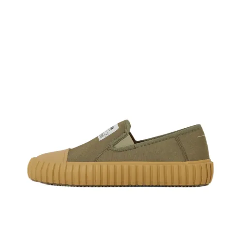 MM6 Maison Margiela совместный бренд Vulcanized Low Топ Стильные Скейтбординги Женские Зеленый
