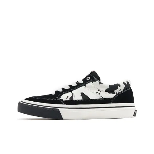 Vision Street Wear Stick Скейтборд Кроссовки Низкие Топ Корова Цветочный Унисекс