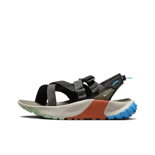 Nike Oneonta Сандалии Пляжные сандалии Мужские Серый Черный Синий