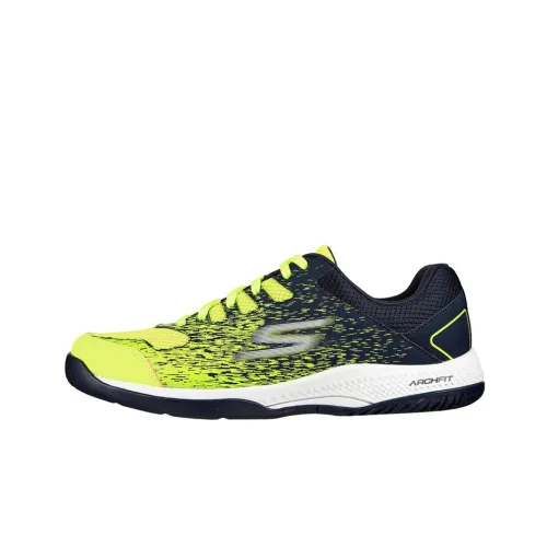 Skechers Viper Court Low Беговые кроссовки Мужские Синие Желтые