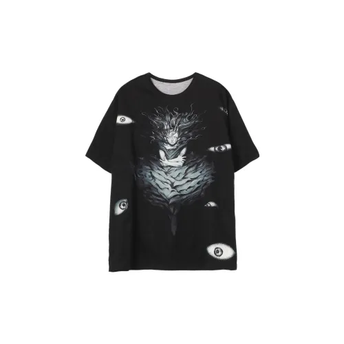 Yohji Yamamoto Черный Унисекс T-рубашки