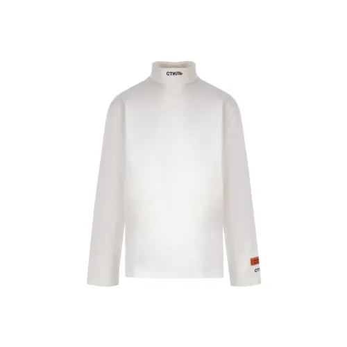 HERON PRESTON Белая Мужская T-Рубашка