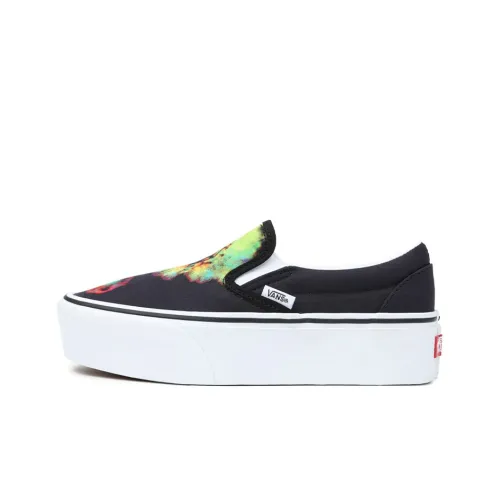 Vans Slip On Series Скейтборд Кроссовки Низкие Унисекс