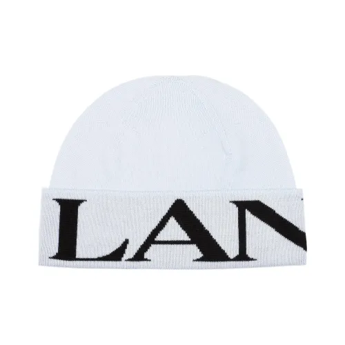 Lanvin Шерстяные Шапки Белый Унисекс