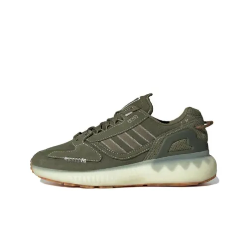 Adidas Originals ZX 5000 Slip Устойчивый к истиранию Низкий Топ Повседневные Беговые кроссовки Унисекс Армейский зеленый