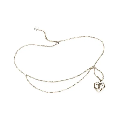 CHANEL Металлические цепи для талии, золотые, женские