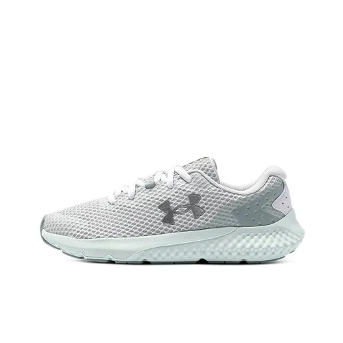 Under Armour Charged Rogue 3 Low Топ Повседневные Беговые Кроссовки Женские Белые Зеленые