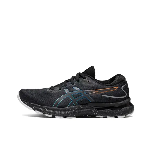 ASICS Gel Nimbus 24 Low Топ Повседневные Беговые Кроссовки Мужские Черные