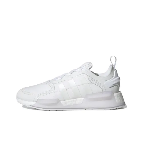 Adidas Originals NMD_R1 Устойчивый к истиранию Низкий Топ Casual Унисекс Белый