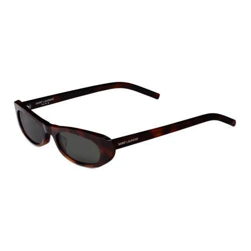 SAINT LAURENT Солнцезащитные очки Коричневый Унисекс