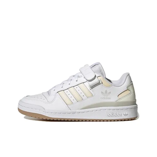 Adidas Originals FORUM Low Топ Скейтборд Кроссовки Женские Bright White
