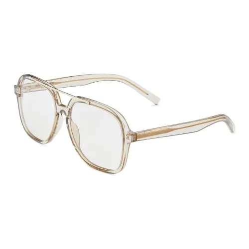 SAINT LAURENT Солнцезащитные очки Сливочный Женские