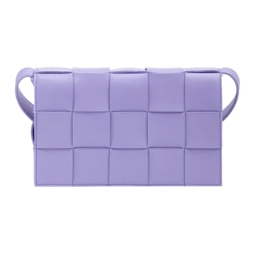 Bottega Veneta CASSETTE Pillow Bag Овечья шкура Pillow Bag Сумка через плечо Средняя Женская Глициниево-фиолетовый