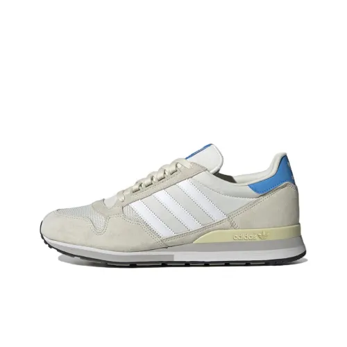 Adidas Originals ZX 500 Устойчивый к истиранию Низкий Топ Casual Унисекс Серый Белый Синий