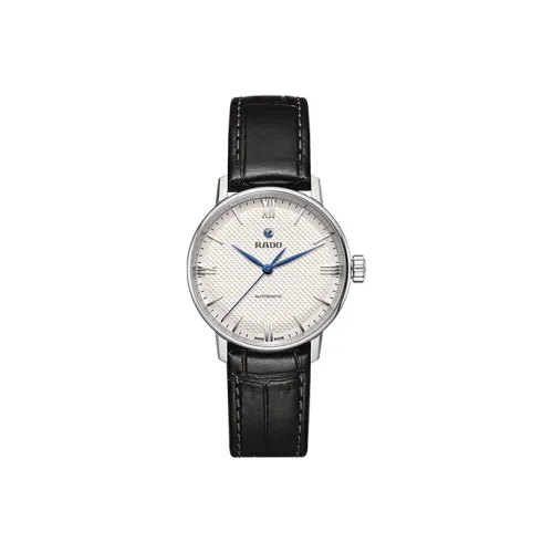 RADO Автоматический Механический Movement Женские Crystal Sparkle Collection Часы 31,8mm*9,7mm Белый