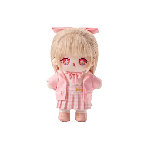 POP MART Коллаборация Edición BUNNY Campus Collection Morning Упражнение Куклы Cotton Doll 20 см