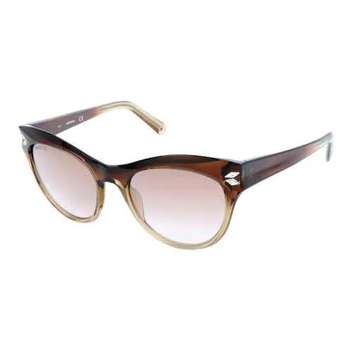 Swarovski Солнцезащитные очки Коричневый Унисекс