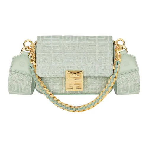 GIVENCHY 4G Коровья кожа Сумка Сумка через плечо Сумка через плечо Маленькая Женская Зеленая