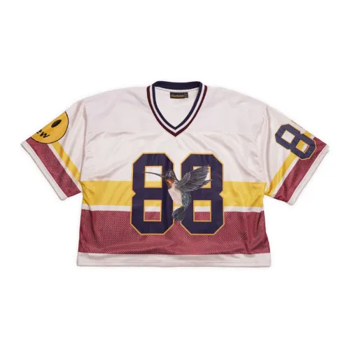 Drew House Hummingbirds Summer Collection Пыльно-розовый Унисекс T-рубашки