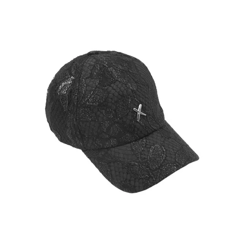 Xotic Цветочный дизайн Формированное кружево Кепки Унисекс