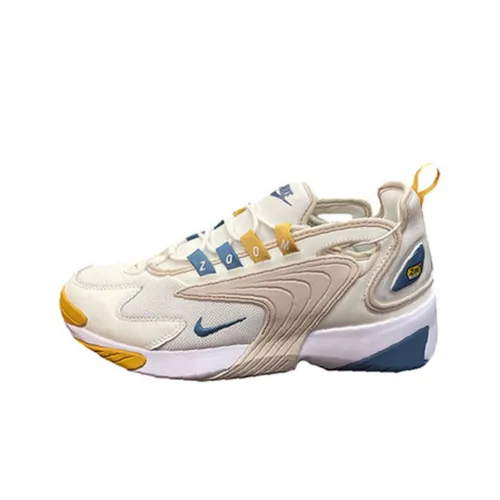 Nike Zoom 2K Амортизаторы Устойчивые к истиранию Низкий Топ Повседневный Мужской Бежевый Синий