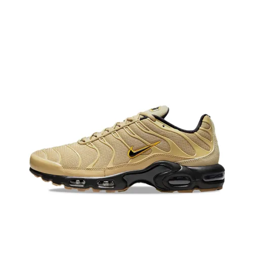 Nike Air Max Plus Low Топ Беговые кроссовки Мужские Золотые Винтажные