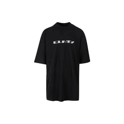 Rick Owens DRKSHDW Черные Мужские T-Рубашки