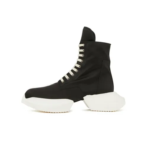 Rick Owens DRKSHDW Fogachine Высокий топ Повседневная обувь Мужская Черная