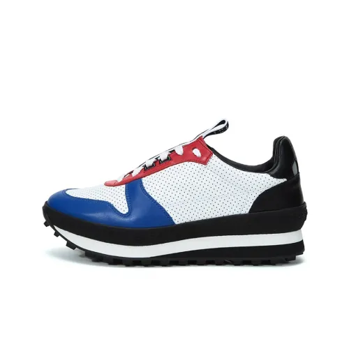 Givenchy GIV Runner Низкие Кроссовки Спортивные Мужские Белые Синие Черные