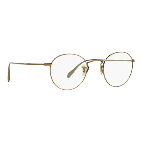 Очки Oliver Peoples с диоптриями золотые мужские