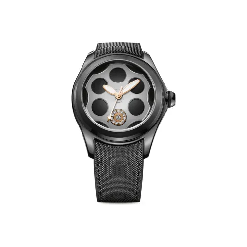 Corum Автоматический Механический Механизм Мужские Часы Bubble Collection 48 мм Серебряные