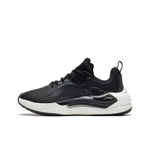 LINING Spark Нижнее белье Устойчивое к истиранию Низкий топ Спортивная повседневная обувь Мужской Черный