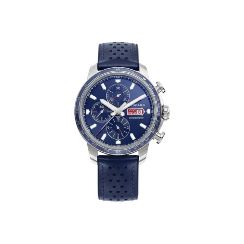 CHOPARD Автоматический Механический Часы Мужские из Коллекции MILLE MIGLIA, 44 мм, Синий