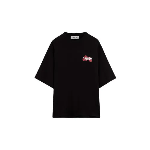 Lanvin Мужские черные рубашки T