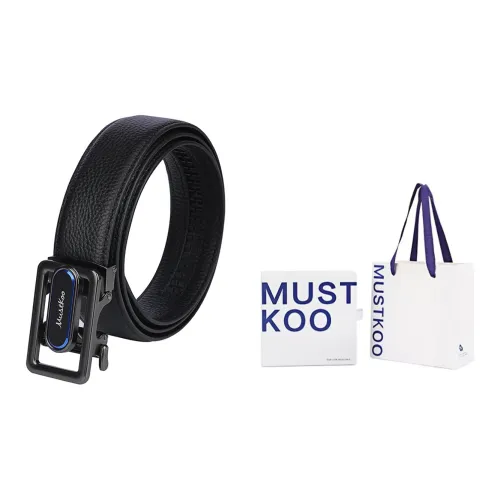 MUSTKOO Ремни из коровьей кожи для мужчин