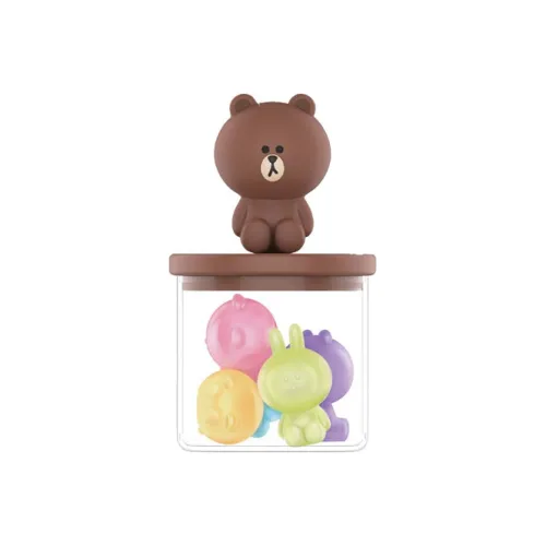 TOP TOY x LINE FRIENDS Конфетный Цветовая Коллекция Слепые Коробки Один Mystery Коробка 2 Сюрприз-Коробки Полный Набор из 6 Штук