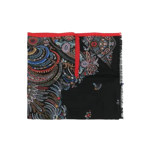 ETRO Вязаные шарфы Черный Женские