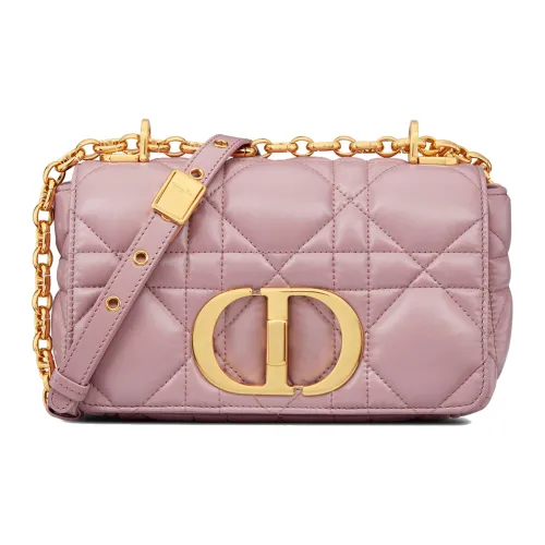 DIOR Caro Коровья кожа Сумка через плечо Маленькая Женская Винтажная Розовая