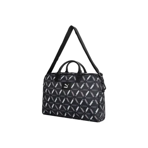 PUMA Artificial Leather One Shoulder Bag Unisex Black PUMA Искусственная кожа Одно плечо Сумка Унисекс Черный