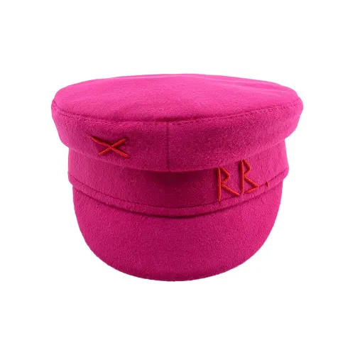 RUSLAN BAGINSKIY Шерстяные береты Розовый Унисекс